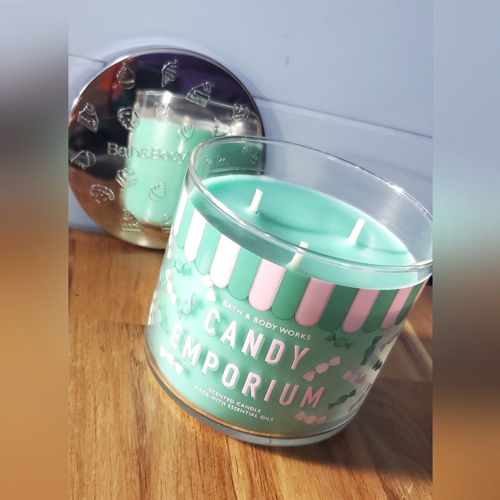 Bath & Body Works 3 Wick Candy Emporium Scented Candle